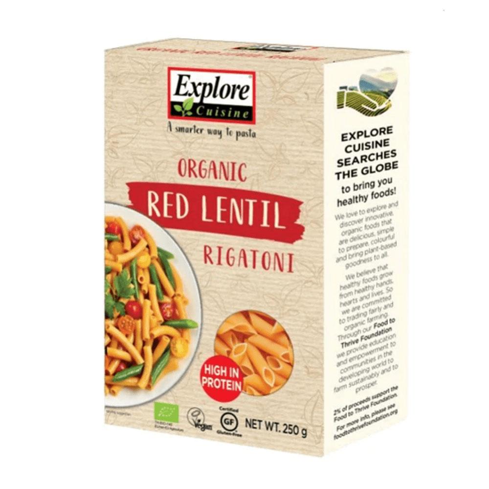 Rigatoni Red Lentil Explore Cuisine