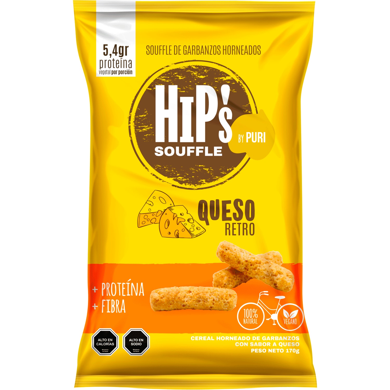 Souffle Hips Queso 170 G