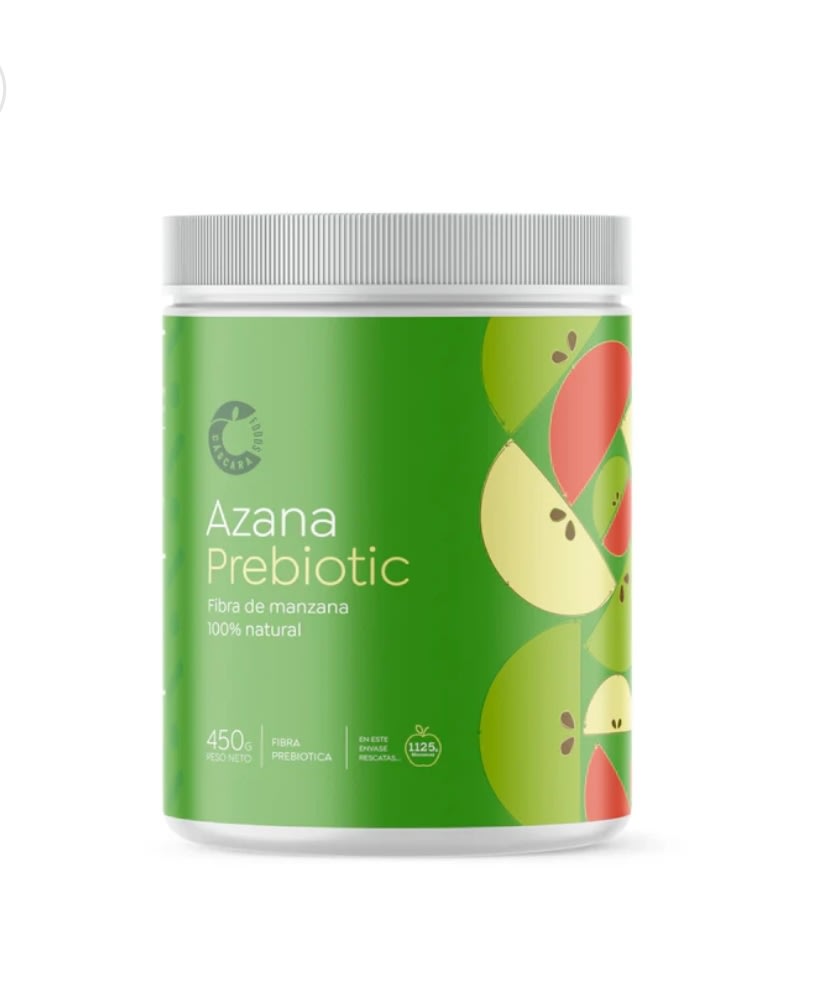 Azana Prebioticos Fibra De Manzana 450gr Cascara Foods