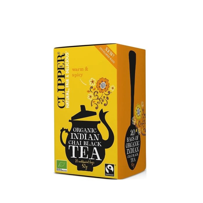 Indian Chai Black Tea Clipper 20 bolsitas