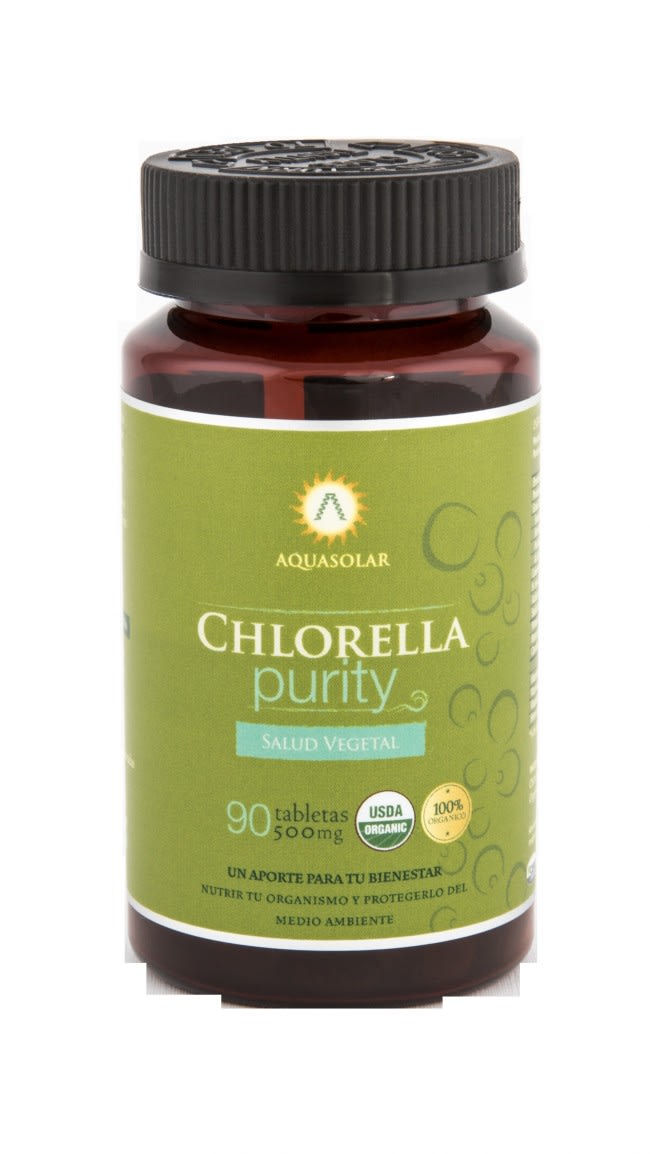 Chlorella Purity 90 Tabletas Aquasolar