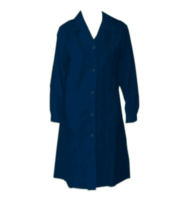 DELANTAL POPLIN FEMENINO AZUL MARINO