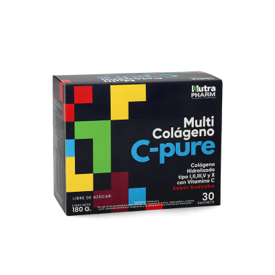 MULTI COLÁGENO C-PURE Libre de Azucar NUTRAPHARM