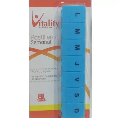 PASTILLERO SEMANAL VITALITY