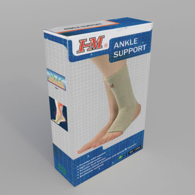 TOBILLERA ELÁSTICA BEIGE - TAIWÁN