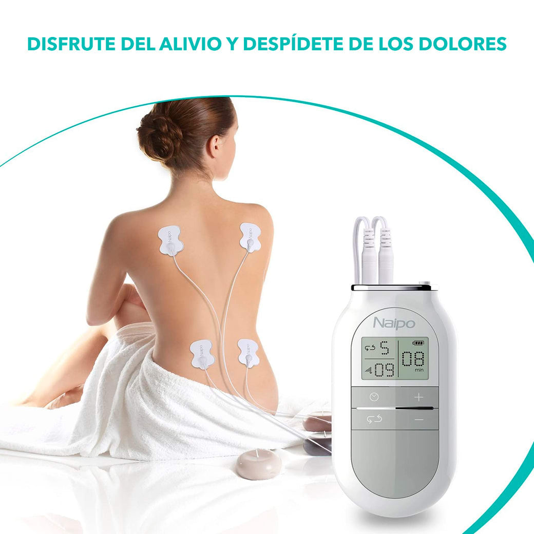ELECTRO ESTIMULADOR MUSCULAR Tens/Ems NAIPO2