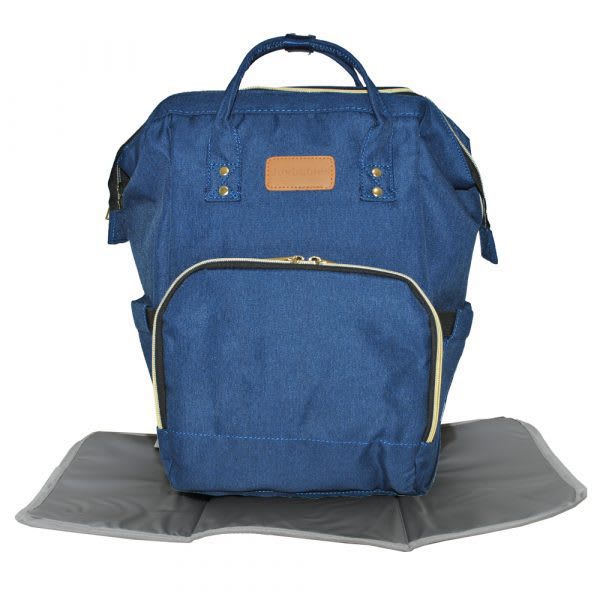 MOCHILA PARA MAMÁ DE LUJO - AZUL2