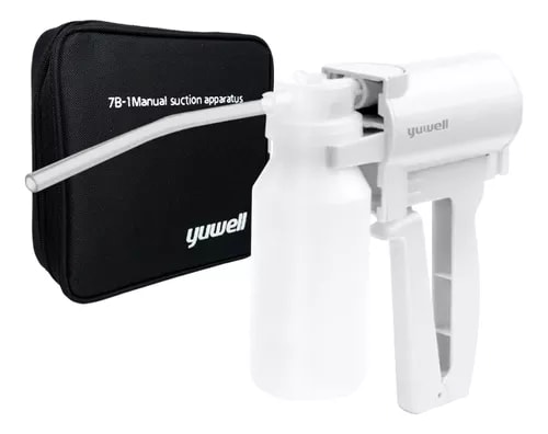 BOMBA DE ASPIRACIÓN DE SECRECIONES MANUAL YUWELL 7B-12