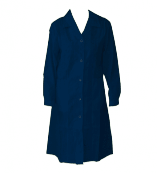 DELANTAL POPLIN FEMENINO AZUL MARINO1