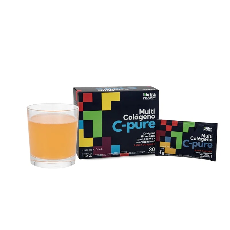 MULTI COLÁGENO C-PURE Libre de Azucar NUTRAPHARM1
