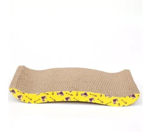 RASCADOR PARA GATOS CON CARTÓN Y CATNIP HIERBA GATERA1