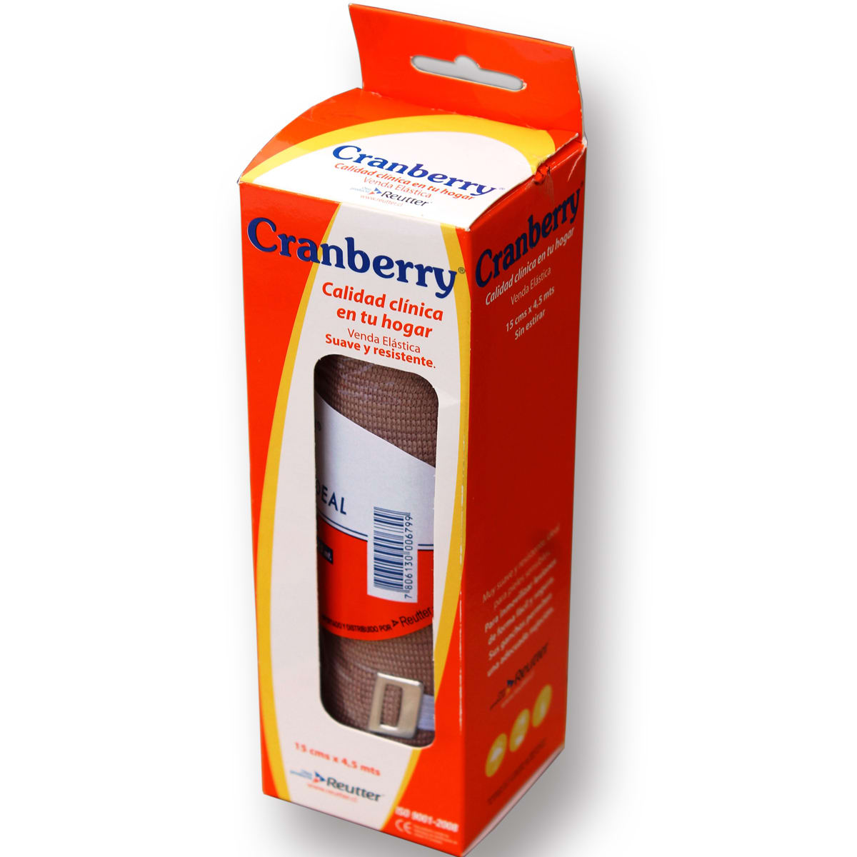 PACK 2 UN. VENDA ELÁSTICA CRANBERRY 10 X 4,51