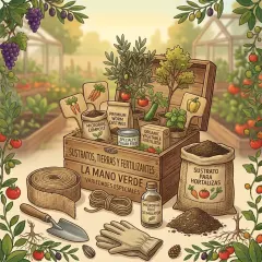 Sustratos tierras y fertilizantes