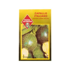 Semillas Sobre Las Encinas zapallo italiano redondo verde oscuro
