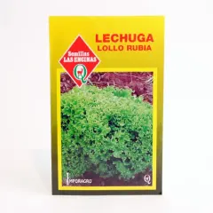 Semillas Sobre Las Encinas lechuga lollo rubia
