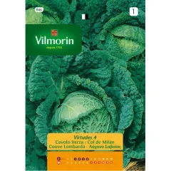 Sobre Semillas Vilmorin Repollo Milan Virtudes 4