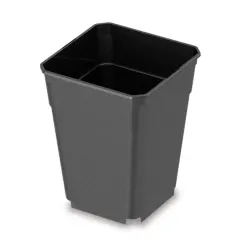 Maceta MCA 23 23x23x27 11 lt Cuadrada Negro Unidad