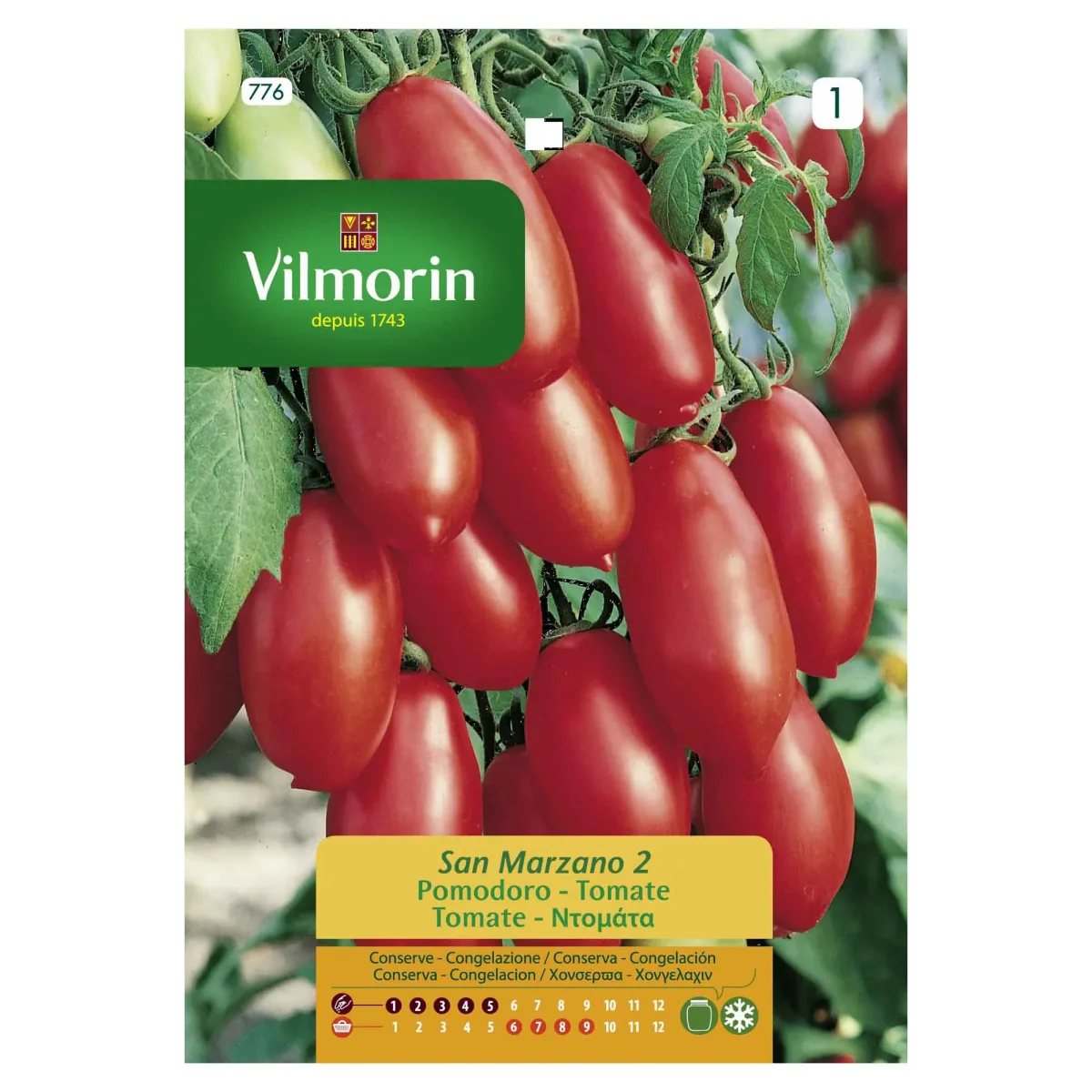 Sobre Semillas Vilmorin Tomate San Marzano1
