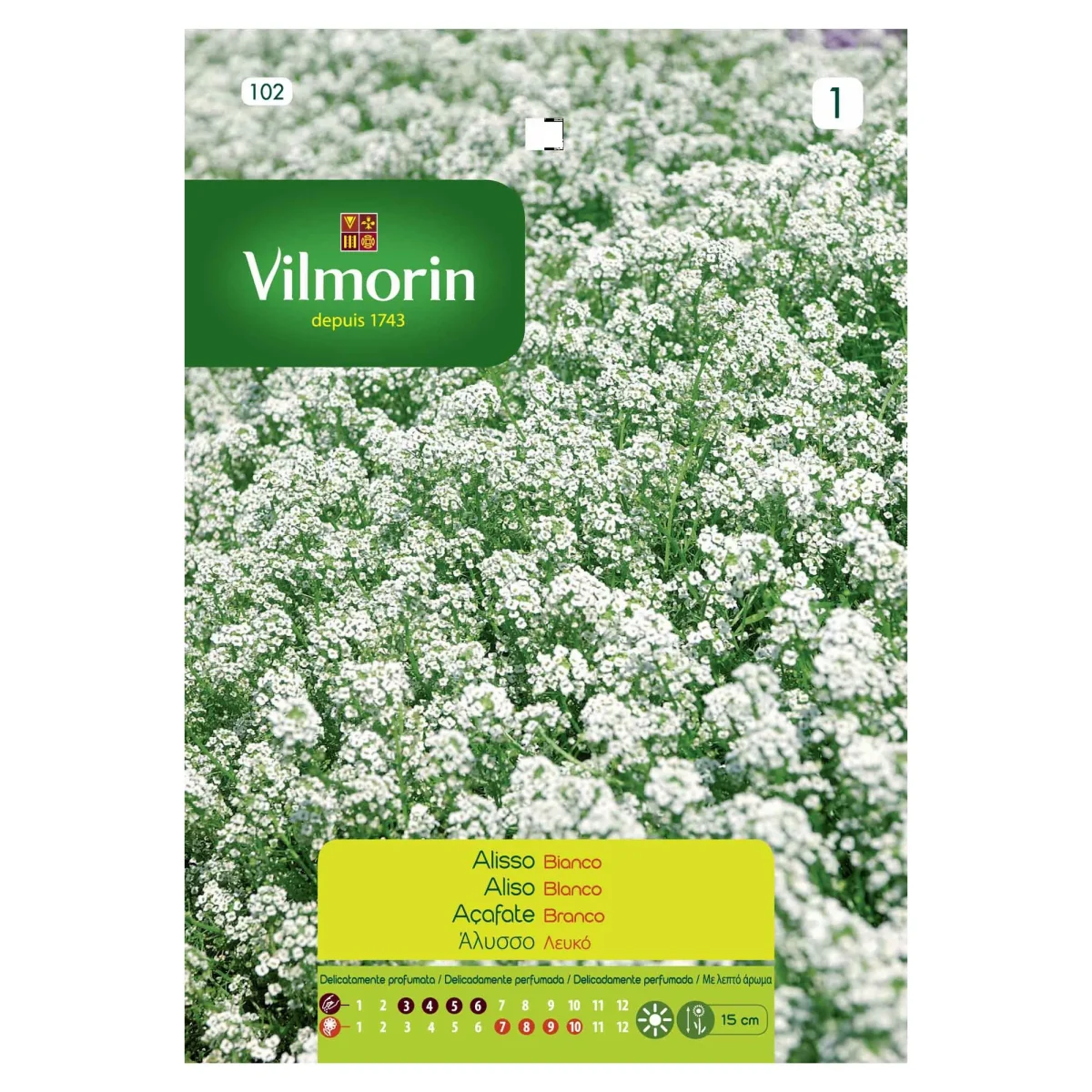 Sobre Semillas Vilmorin Aliso Blanco1