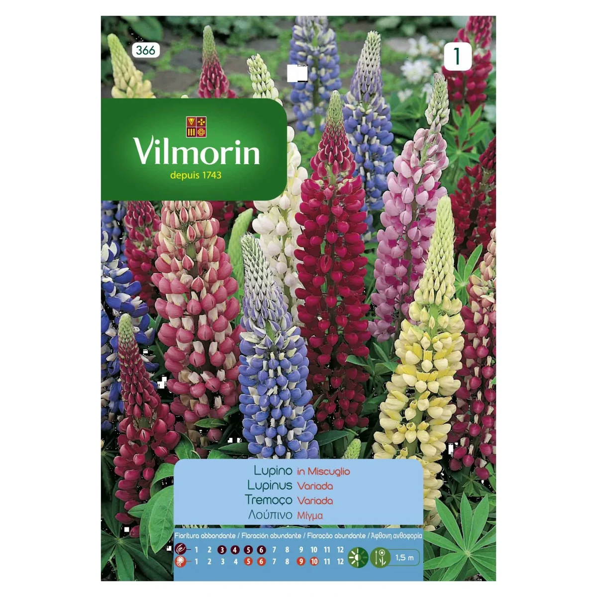 Sobre Semillas Vilmorin Lupino Russel1