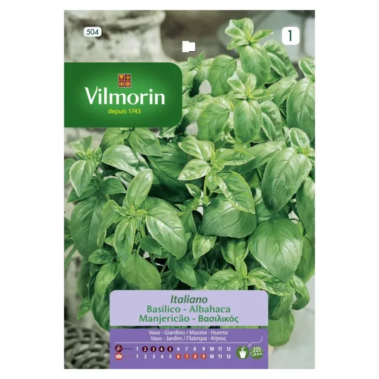 Sobre Semillas Vilmorin Albahaca Grande ( Italiana)1