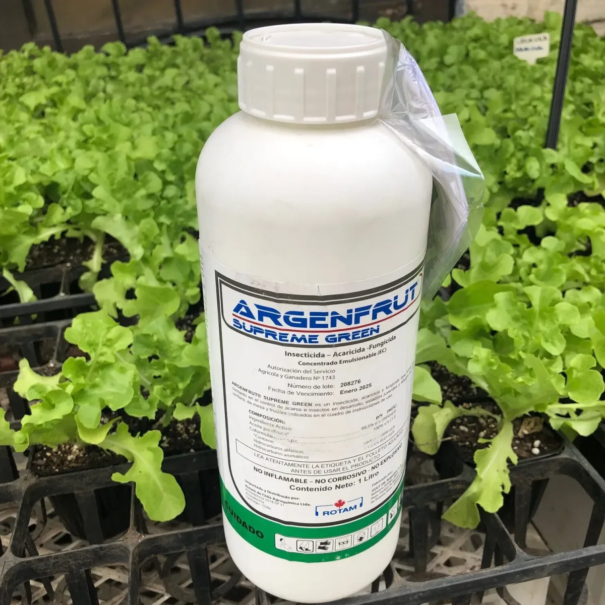Argenfrut Supreme Aceite parafinico orgánico certificado 1 lt3