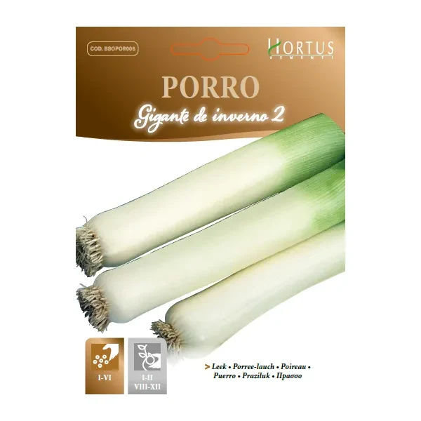 Sobre Semillas Ortovivo Puerro gigante de invierno Hortus1