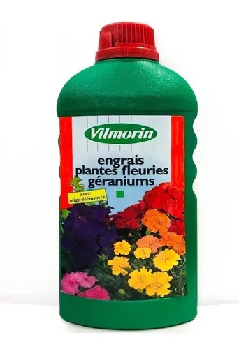 Fertilizante líquido Vilmorin Plantas con flores 500 ml1