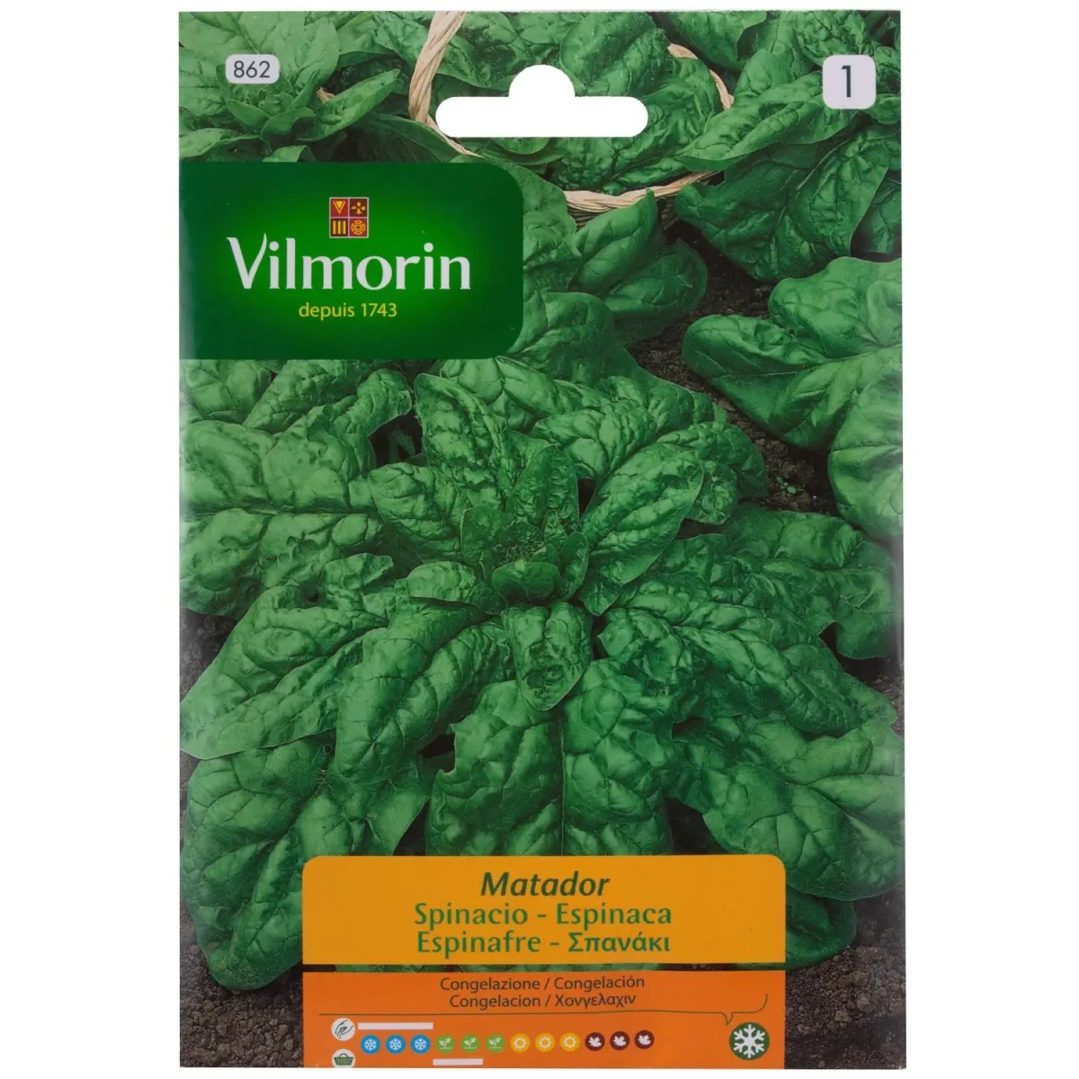 Sobre Semillas Vilmorin Espinaca Matador Vilmorin1