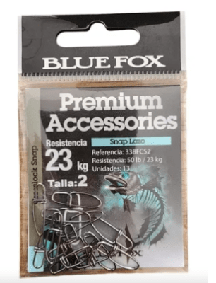 SNAP LAZO BLUE FOX TALLA 2 RESISTENCIA 23 KG