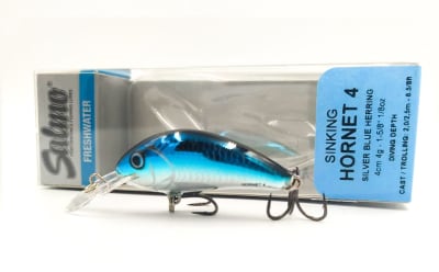 SEÑUELO SALMO HORNET 4 SIVLVER BLUE HERRING