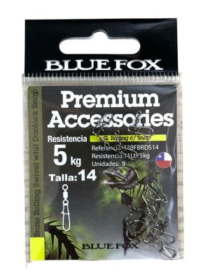 DESTORCEDOR BLUE FOX ROLLING/ SNAP 5 kg TALLA 14