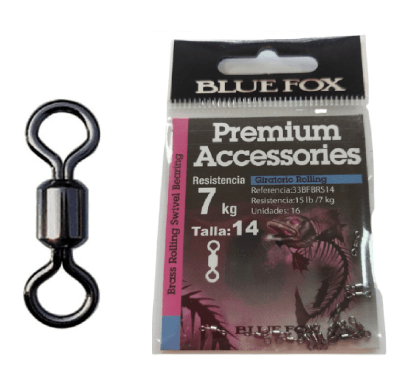 GIRATORIO ROLLING BLUE FOX 7KG TALLA.14