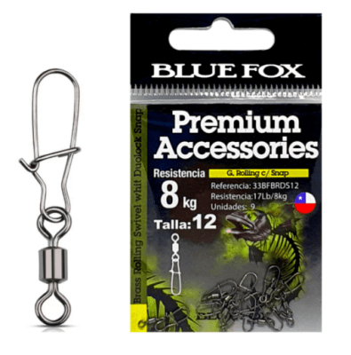 DESTORCEDOR BLUE FOX ROLLING/ SNAP 8kg TALLA 12