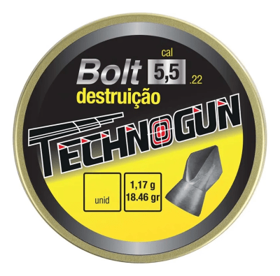 POSTON TECHNOGUN BOLT 5.5 125PCS 18.46GR