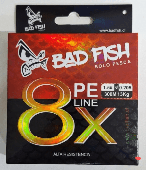 MULTIFILAMENTO BADFISH 1.5 0.205 VERDE