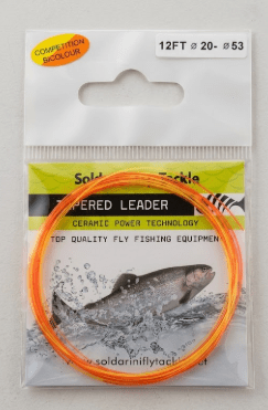 COMPETITION TAPERED LEADER 12FT 0.20MM