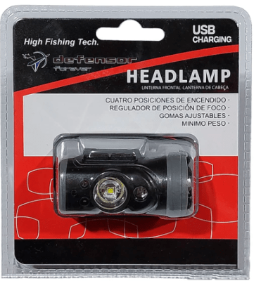 LINTERNA DE ZABEZA DEFENSOR HEADLAMP B-165