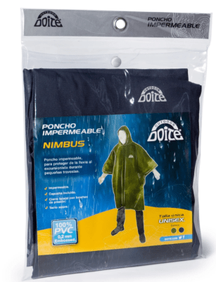 PONCHO DOITE IMPERMEABLE AZUL