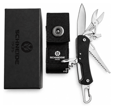 CORTAPLUMA SCHNEIDE JEDEN TAG 8 G10 BLACK