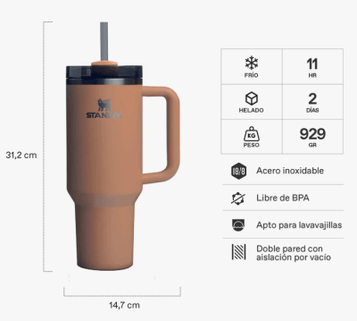 STANLEYN30OZ QNCHR 2.0 FLOWSTATE TUMB CAMEL