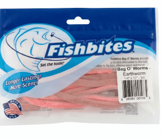 FISHBITE BAG O WORMS EARTHWORM
