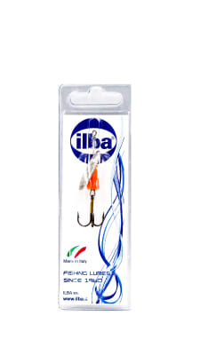 SPINNER ILBA STREAM-R # 2 5 GR S NICKEL FL. ORANGE