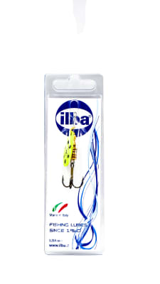 SPINNER ILBA TONDO FLUO #1 3GRS LEMON BLACK