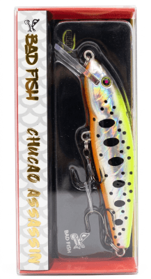 SEÑUELO BADFISH CHUCAO ASSASSIN 5.9GR 7CM COLOR:LIMON ARCOIRIS