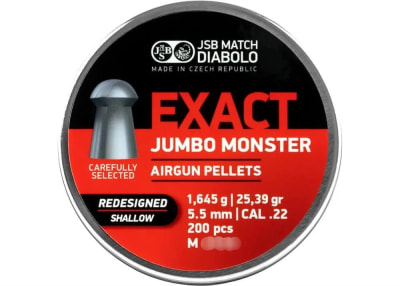 POSTON JSB JUMBO MONSTER REDESIGNED SHALLOW 5.5 25.39GR 200PCS