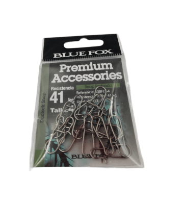 SNAP REDONDO BLUE FOX TALLA 4 RESISTENCIA 41KG