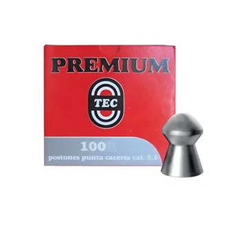 POSTON TEC PREMIUN G1 4.5mm PTA CACERIA 10gr X 100 CAJA ROJA