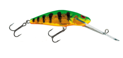 SEÑUELO SALMO BULLHEAD HOLOGRAPHIC FIRE TIGER 8GR  6 SIKING HFT