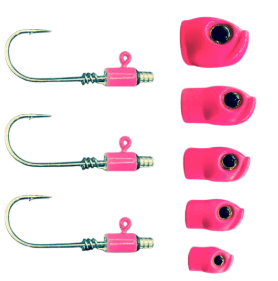 JIG HEAD 5/0 STACK TACKLE ROSADO CHASCAS
